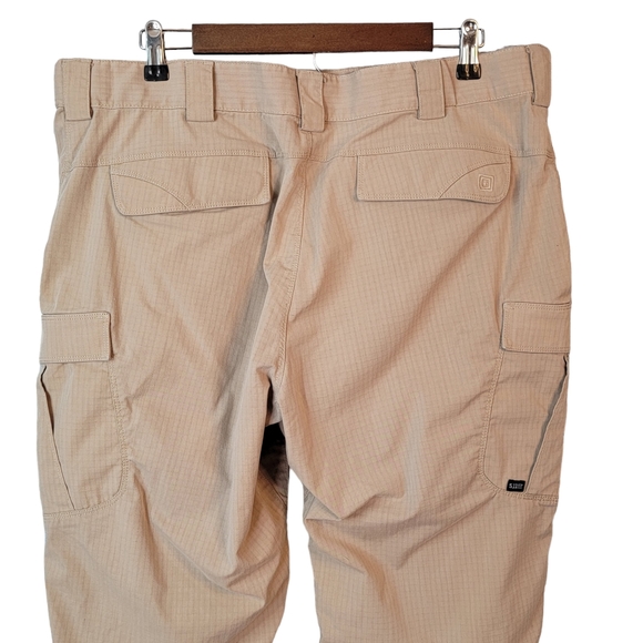 5.11 Tactical Outdoor Active Shooting Range Khaki Cargo Pants Men's 38 x 32 - Picture 5 of 16